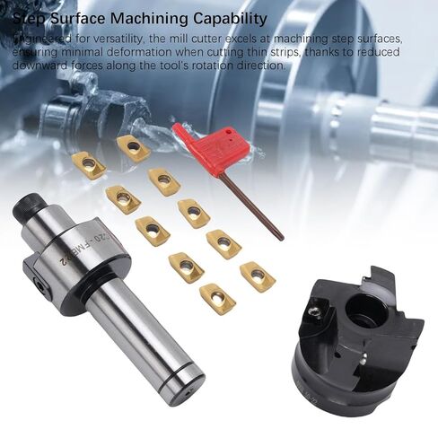 400R 50 22 4T مجموعة مطحنة نهاية كربيد إدراج مخرطة قطع عدة in Saudi Arabia