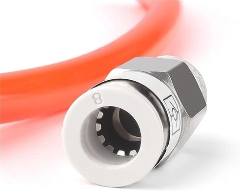 1pcs SPC VPC Check Valve Pneumatic Quick Connector Outer Thread 1/8 1/4 3/8 1/2 Pipe Hose Gas One-way Connector 4mm 6mm 8mm 10mm 12mm(8-03 (8mm-3l8),SPC) in Saudi Arabia
