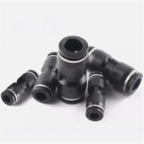 2~50Pcs Pneumatic Push In Fittings 4/6/8/10/12mm Straight PG Connectors For Air Water Hose Tube Quick Pneumatic Connector(PG8-6,20Pcs) in Saudi Arabia