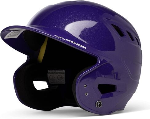 Boombah DEFCON Baseball/Softball Helmet Metallic Gloss Solid - Multiple Color Options - 2 Sizes in Saudi Arabia