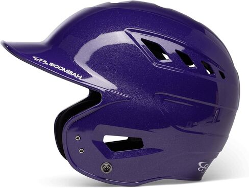 Boombah DEFCON Baseball/Softball Helmet Metallic Gloss Solid - Multiple Color Options - 2 Sizes in Saudi Arabia
