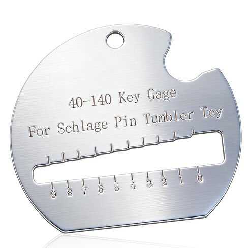40-104 for Schlage Key Needle Gauge, Professional Measuring Tool, Compatible with Schlake Key Series, Accurate Needle Measurement (1 -Pack) in Kuwait