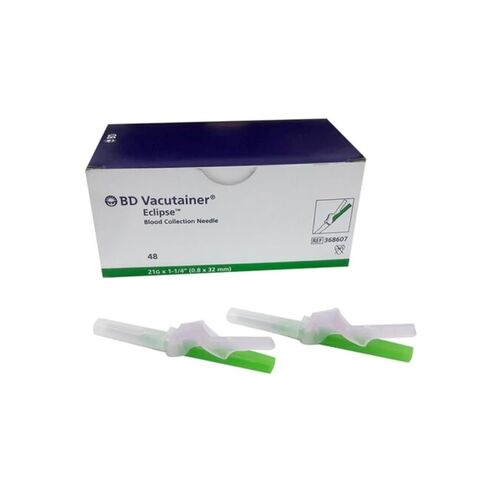 BD Vacutainer Eclipse Blood Collection Needle, 21G x 1-1/4 in", #368607 (48 Count) in Kuwait