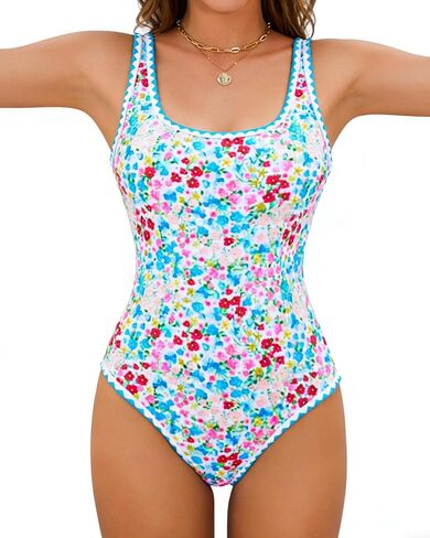 قطعة واحدة للسباحة للنساء تحكم في البطن بدلة الاستحمام تغطية كاملة in Kuwait