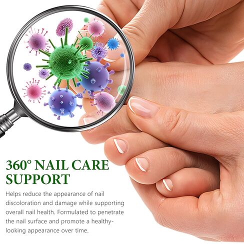 7 Days Nail Fungus Treatment Extra Strength, Toe Nail Growth Oil, Ginger Nail Growth Serum, Foot Toenail Serum for Brittle Thin Damaged Nails Strengther and Growth, Repairs Cuticles - 2 Pcs 1 Pack in Saudi Arabia