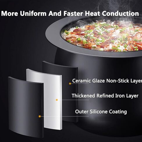 360-Degress Commercial Food Processor - Drum Type with 3D Heating, Adjustable 3 Gear Power, Great for Home and Restaurant Use, Efficient Food Preparation in Saudi Arabia