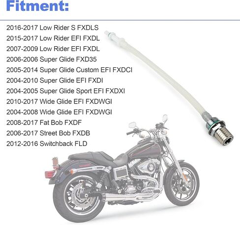 مجموعة صمامات فحص خط الوقود EFI اتصال سريع لـ Harley-Davidson Dyna Low Rider FXDL 2007-2017 Super Glide 2004-2014 Fat Bob FXDF 2006-2017 62194-04B 62194-04D in Saudi Arabia