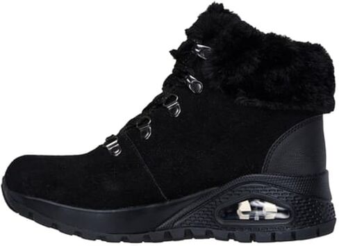 Skechers Women's Uno Rugged - Moonlight Ridge ، Black ، 8.5 Medium US in Kuwait