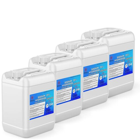 Sodium Hydroxide 25% (Caustic Soda 25%) Solution (4 Quarts) in Kuwait