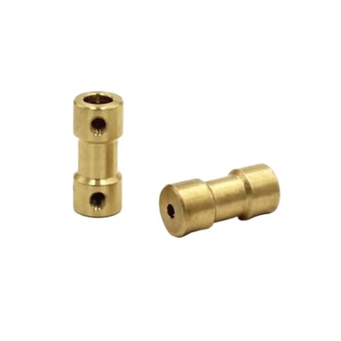 1PC Brass Rigid Motor Shaft Coupling Coupler Motor Transmission Connector(2mm to 3mm) in Saudi Arabia