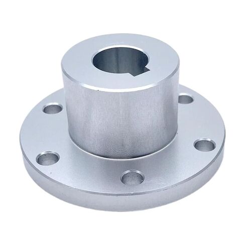 1PC Flange Couplings Aluminum Diameter 5 6 8 10mm 12 14 15 16 18 mm Keyway(10mm Keyway) in Saudi Arabia
