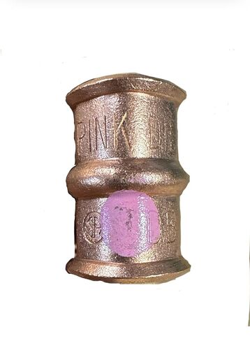 صنبور نحاسي 10 عبوات (وردي) YC2L12 - صنبور نحاس C #4/#4-10 صنابير كهربائية (لون القالب وردي) in Kuwait