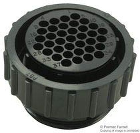 AMP 206150-1 مقاس 23، نمط غلاف الموصل الدائري: قابس تثبيت الكابل، نطاق المنتج: سلسلة CPC 1، متوافق مع ROHS: نعم، تعليق مجاني، قابس، 37 جهة اتصال، موصل دائري in Kuwait