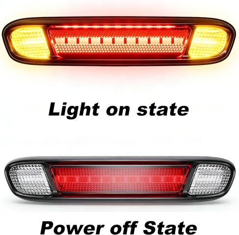 ضوء خلفي للدراجة، تحذير فلاش مزدوج أحمر وأصفر وضوء ضباب، 6 أوضاع USB-C قابلة لإعادة الشحن، وقت تشغيل 24 ساعة، ضوء دراجة LED 400 لومن، IPX6 مقاوم للماء للتنقل والركوب الليلي in Kuwait