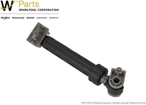 Whirlpool WP8182703 Genuine OEM Front Load Washer Shock Absorber Replacement Part - Replaces 8181646, 8182703 in Saudi Arabia