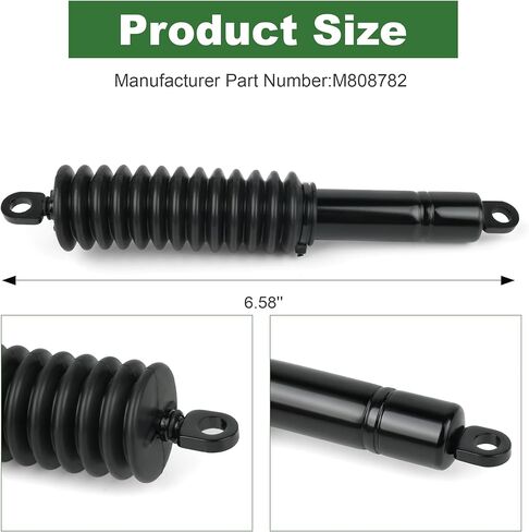 M808782 Shock Absorber Compatible with John Deere GT225 GT235E GT245 GX255 GX325 GX335 GX345 GX355 X500 X520 X530 X540 X570 X580 X584 in Saudi Arabia