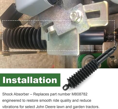 M808782 Shock Absorber Compatible with John Deere GT225 GT235E GT245 GX255 GX325 GX335 GX345 GX355 X500 X520 X530 X540 X570 X580 X584 in Saudi Arabia