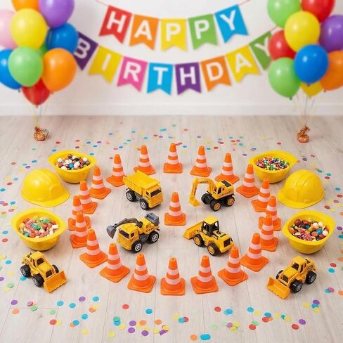 36 Pack 1 Inch Orange Mini Traffic Cones.Perfect as Construction Party Favors,Durable Small Roadblock Markers for Training Scenarios and Sports Event Setups in Saudi Arabia