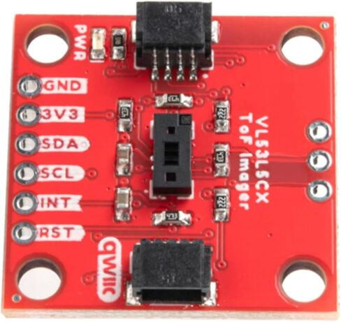 أجهزة استشعار ToF Imagers VL53L5CX ثلاثية الأبعاد لرسم خرائط الغرف تصل إلى 8 × 8 مناطق، عمليات تثبيت بسيطة للتعرف على الإيماءات واكتشاف العوائق in Kuwait