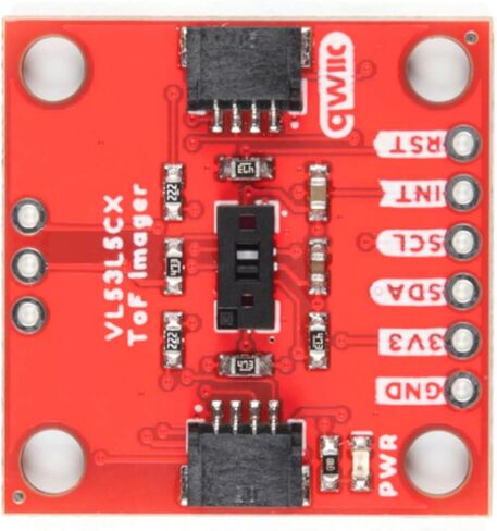 أجهزة استشعار ToF Imagers VL53L5CX ثلاثية الأبعاد لرسم خرائط الغرف تصل إلى 8 × 8 مناطق، عمليات تثبيت بسيطة للتعرف على الإيماءات واكتشاف العوائق in Kuwait