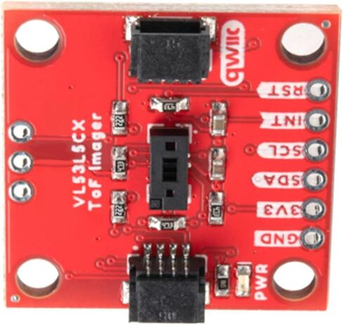 أجهزة استشعار ToF Imagers VL53L5CX ثلاثية الأبعاد لرسم خرائط الغرف تصل إلى 8 × 8 مناطق، عمليات تثبيت بسيطة للتعرف على الإيماءات واكتشاف العوائق in Kuwait