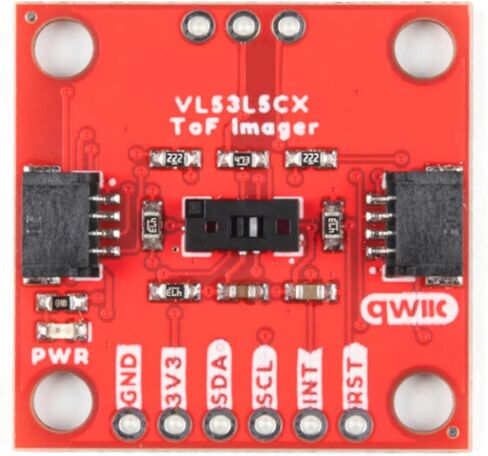 أجهزة استشعار ToF Imagers VL53L5CX ثلاثية الأبعاد لرسم خرائط الغرف تصل إلى 8 × 8 مناطق، عمليات تثبيت بسيطة للتعرف على الإيماءات واكتشاف العوائق in Kuwait