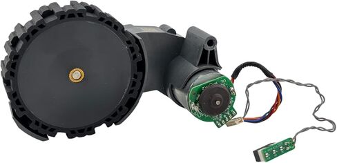 Right Drive Wheel with Preassembled Gearbox Motor Compatible Replacement for Roborock Q5 Max+, Q5 Pro+, Q5 DuoRoller+, Q8 Max, Q8 Max+, S8, S8+, S8 MaxV Ultra, S8 Pro Ultra, QRevo Master Vacuum in Kuwait