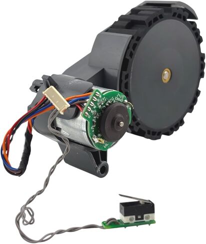 Right Drive Wheel with Preassembled Gearbox Motor Compatible Replacement for Roborock Q5 Max+, Q5 Pro+, Q5 DuoRoller+, Q8 Max, Q8 Max+, S8, S8+, S8 MaxV Ultra, S8 Pro Ultra, QRevo Master Vacuum in Kuwait