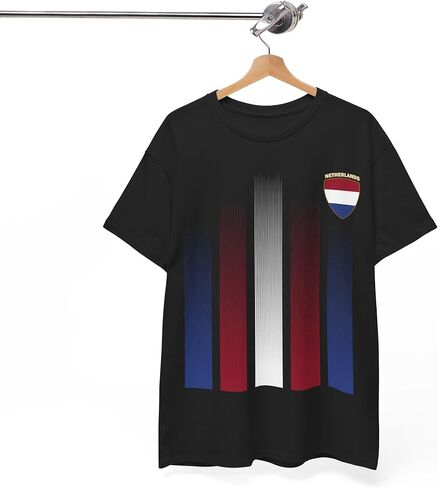 Netherlands Soccer Fan T-Shirt, Retro Dutch Flag Soccer Tee, 2026 Inspired Unisex Jersey Style Shirt, Gift for Men Women in Saudi Arabia