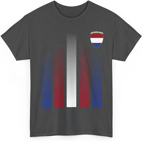 Netherlands Soccer Fan T-Shirt, Retro Dutch Flag Soccer Tee, 2026 Inspired Unisex Jersey Style Shirt, Gift for Men Women in Saudi Arabia