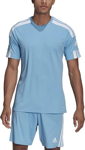 adidas Womens Squadra 21 Crew Neck Short Sleeve Jersey Soccer Cleats - Orange in Saudi Arabia