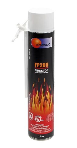 Abesco FP200 Fire Rated Expanding Foam Firestop Flame Resitant - 24oz Can in Kuwait