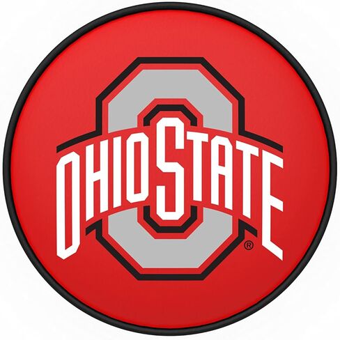 L7C1 Ohio State 25" Double-Ring Swivel Counter Stool with Chrome Finish in Saudi Arabia