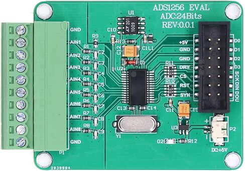 ADS1256 24 Bit 8 Channel Data Acquisition Module Collecting Data Acquisition Card High Precision ADC Acquisition Data Acquisition Card in Kuwait