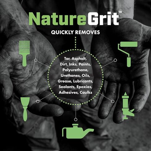 مناديل NatureGrit لليد والأسطح: إزالة الشحوم والأوساخ الثقيلة، مناديل إزالة الشحوم للميكانيكا، استخدام ورشة العمل (1) in Saudi Arabia