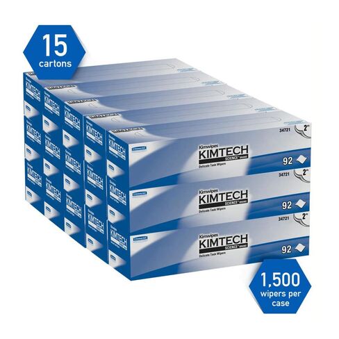 Kimberly Clark Safety 34721 Kaydry Ex-L Delicate Task Wipers, 2-ply (Pack of 90) in Saudi Arabia
