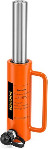 Bonvoisin Hydraulic Ram Cylinder 10T Hydraulic Jack Porta Power 6" Stroke Long Ram Single Acting Lifting Cylinders for Machinery Shipbuilding in Saudi Arabia