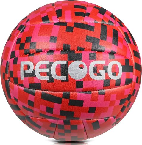 كرة طائرة مقاس 5 - كرة داخلية/خارجية من جلد البولي يوريثان الناعم للتدريب والألعاب، تصميم فسيفساء، مثالية للمبتدئين والمراهقين والبالغين in Kuwait