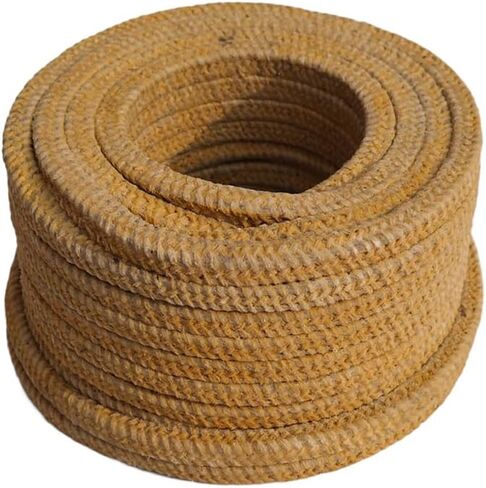 Log Burner Door Seal Rope,Rope Seal - Water Pump Shaft Packing Oil, Wear-Resistant High Temperature Self-Lubricating Gasket(16 * 16) in Kuwait