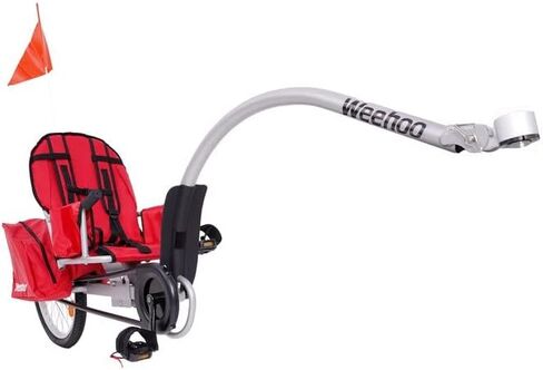 مقطورة دراجة ويهو تيربو، أحمر، مقاس واحد in Kuwait