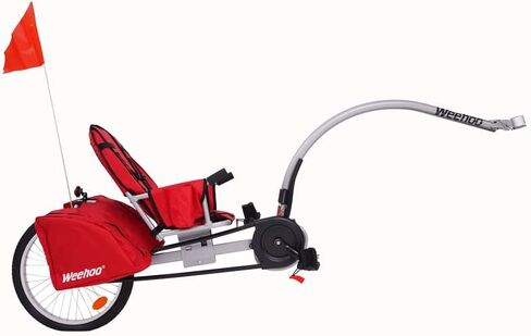 مقطورة دراجة ويهو تيربو، أحمر، مقاس واحد in Kuwait