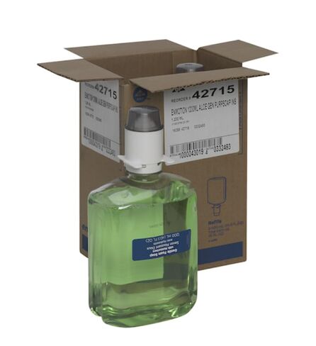 عبوات موزع الصابون الرغوي المرطب ENMOTION® GEN2 من GP PRO (جورجيا - المحيط الهادئ)، Tranquil Aloe®، زجاجتان في كل علبة # 42715 in Kuwait