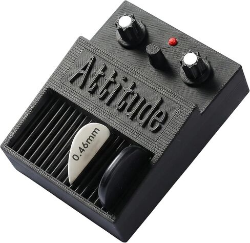 حافظة حامل اختيار الجيتار مع قاعدة مغناطيسية وفتحات مرنة من مادة TPU، منظم الريشة التكيفي لقطات سميكة 0.46 مم - 3.0 مم، صندوق تخزين موقف الصخور للأمبير والمكتب، يحمل 1-12 اختيارًا in Kuwait