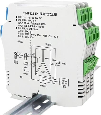 TGP-ID Analog Input Isolation Explosion-Proof Safety Barrier Dangerous Side Transmitter Power Distribution 4-20mA Isolated Output Safe(4-20mA Two in and Two Out Input) in Kuwait