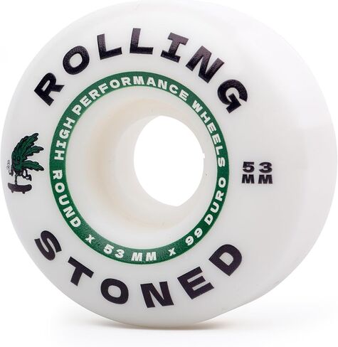 مجموعة عجلات لوح التزلج المتدحرجة - عجلات لوح تزلج عالية الأداء، 99a، 53 مم in Kuwait