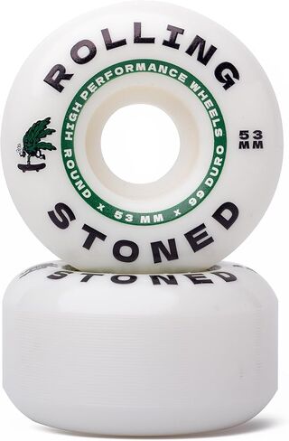 مجموعة عجلات لوح التزلج المتدحرجة - عجلات لوح تزلج عالية الأداء، 99a، 53 مم in Kuwait