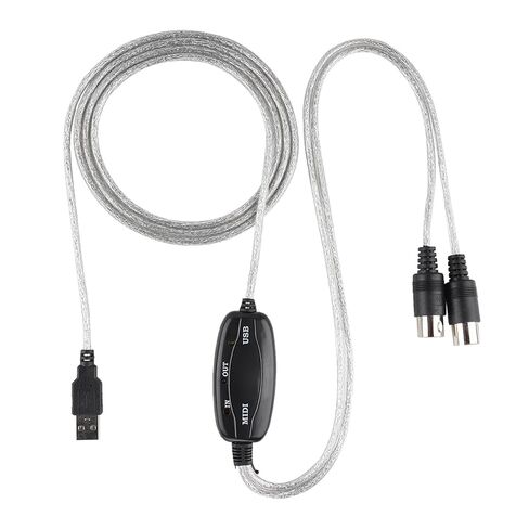 خط تحرير الموسيقى Vikye MIDI إلى USB مع برامج تشغيل مدمجة لسهولة تسجيل الكمبيوتر للمبتدئين 74.8 بوصة in Kuwait
