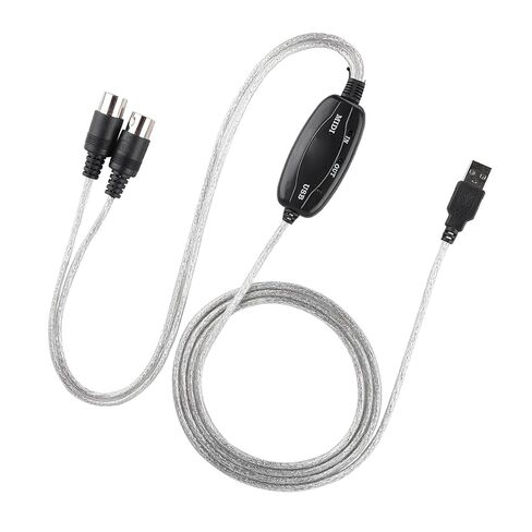 خط تحرير الموسيقى Vikye MIDI إلى USB مع برامج تشغيل مدمجة لسهولة تسجيل الكمبيوتر للمبتدئين 74.8 بوصة in Kuwait