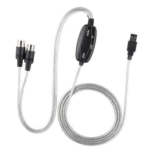 خط تحرير الموسيقى Vikye MIDI إلى USB مع برامج تشغيل مدمجة لسهولة تسجيل الكمبيوتر للمبتدئين 74.8 بوصة in Kuwait