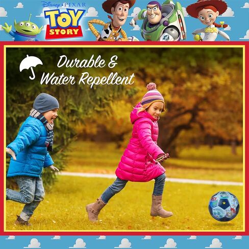 Disney Pixar Toy Story Soccer Ball, Stars Design Youth Kids Mini Soccer Ball, Blue, Size 3 in Saudi Arabia